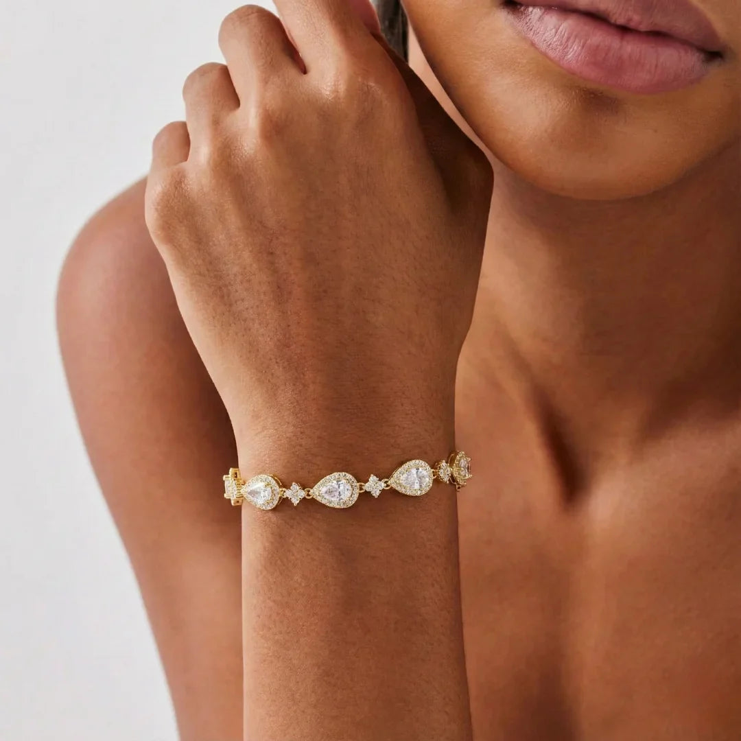 Atiarna™  - Bracciale goccia pendente